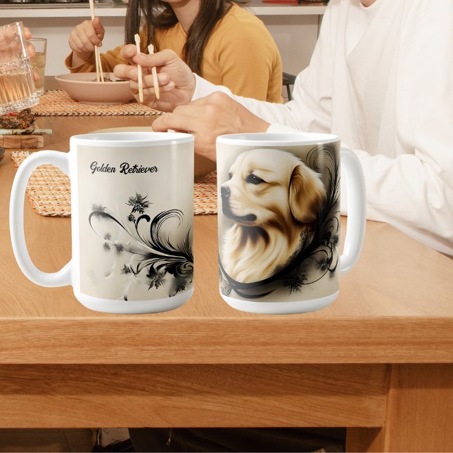 Taza De Café Golden Retriever (Subido por el creador)