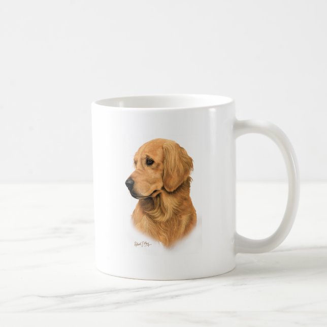 Taza De Café Golden retriever (Derecha)