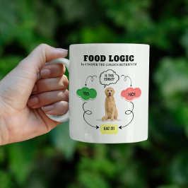Taza De Café Golden Retriever Custom Name Food Logic Flowchart