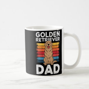 Taza De Café Golden Retriever Dad Shirys Men Daddy Dog Lover