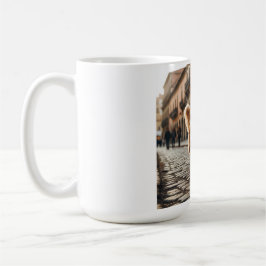 Taza De Café Golden Retriever Elegant Coffee Mug