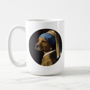 Taza De Café Golden Retriever inspirado en el retrato clásico d