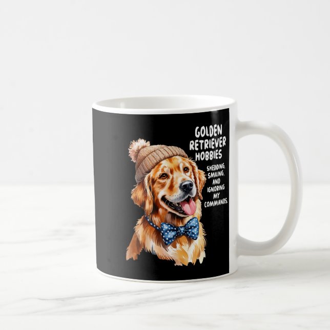 Taza De Café Golden Retriever Outfit Idea For Women &amp; Retri (Derecha)