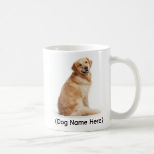 Taza De Café Golden Retriever Personalizado “Te Tengo Dominado”