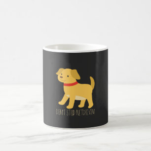 Taza De Café Golden Retrievers - No Dejen De Recuperar