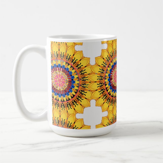 Taza De Café Golden sunburst  (Izquierda)