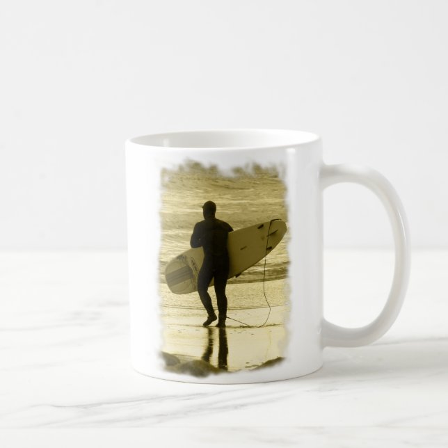 Taza De Café Golden Surfer Mug (Derecha)