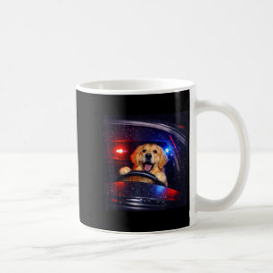 Taza De Café Goldendoodle Divertido Bebiendo Café Helado Animal