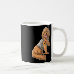 Taza De Café Goldendoodle I Love Mom Tattoo Dog Funny Madres D