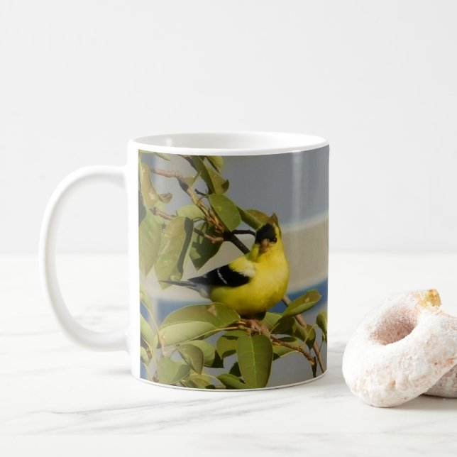 Taza De Café Goldfinch Glee Mug (Con donut)