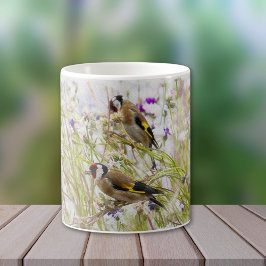 Taza De Café Goldfinches
