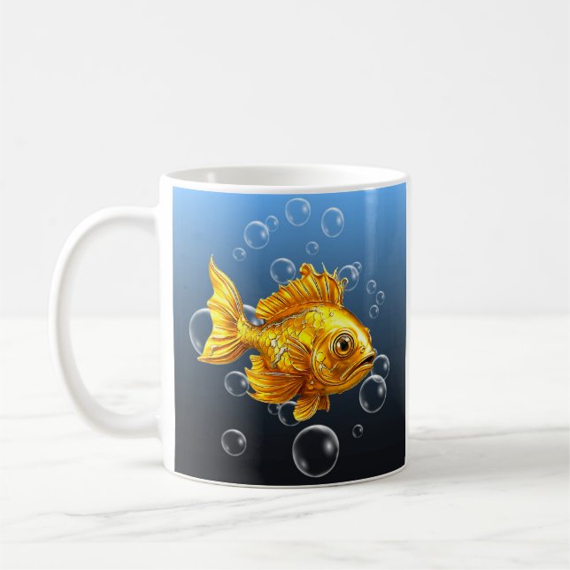 Taza De Café Goldfish bubble joy (Izquierda)