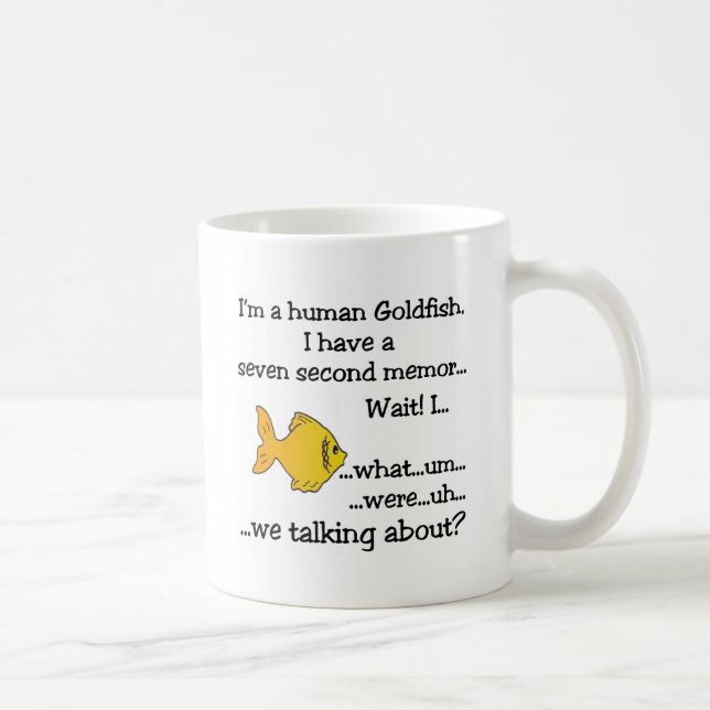Taza De Café Goldfish humano (Derecha)