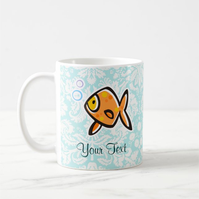 Taza De Café Goldfish; Lindo (Izquierda)
