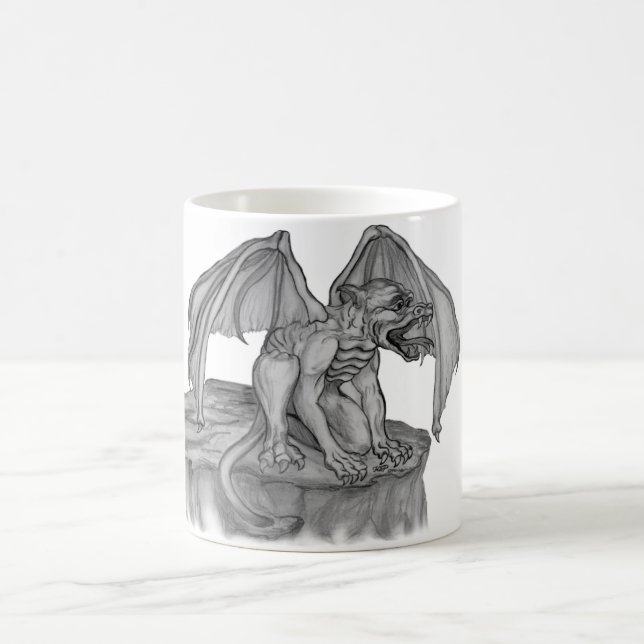 Taza De Café Golem Gargoyle (Centro)