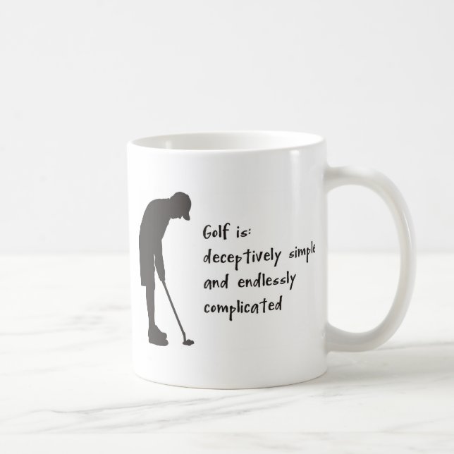 Taza De Café Golf (Derecha)