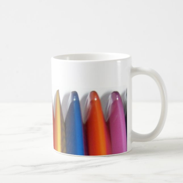 Taza De Café Golf 002 del disco - personalizable (Derecha)
