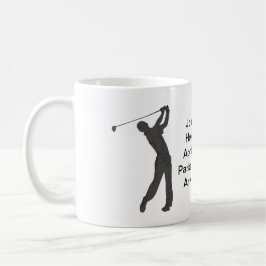 Taza De Café Golf Agujero-en-uno personalizable de la