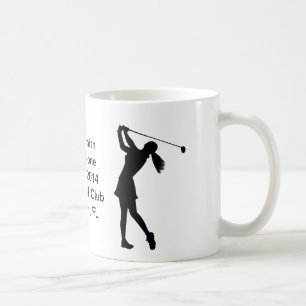 Taza De Café Golf Agujero-en-uno personalizable de la