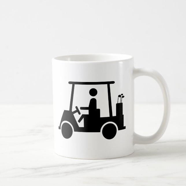 Taza De Café Golf Buggy (Derecha)