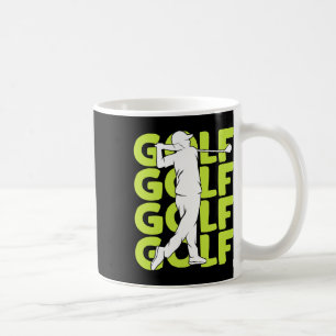 Taza De Café Golf Club Golf Golf Golf Niños Niños Niños Niños H