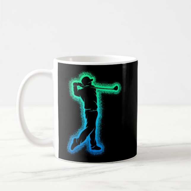 Taza De Café Golf Club Golfer Niños Niños Hombres Golf (Izquierda)