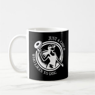 Taza De Café Golf de disco femenino personalizado