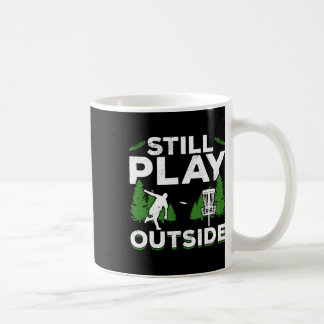 Taza De Café Golf de disco Frisbee Golf Todavía se juega al air