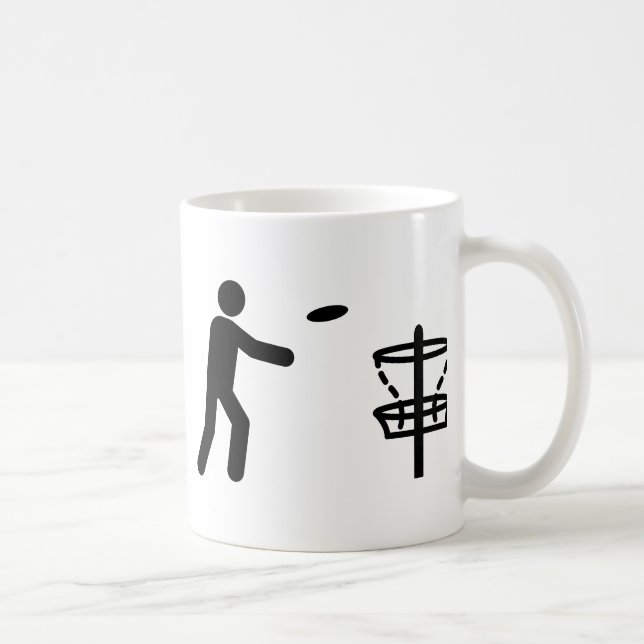 Taza De Café Golf del disco (Derecha)