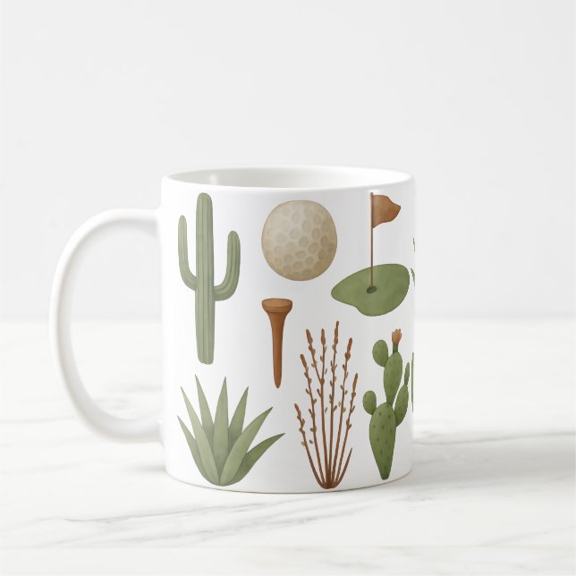 Taza De Café Golf en Arizona  (Izquierda)