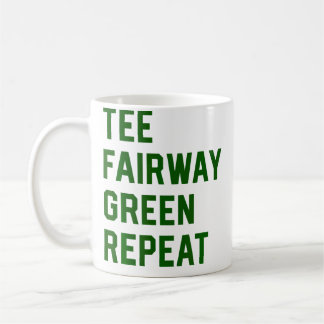 Taza De Café Golf Golfing Retirement