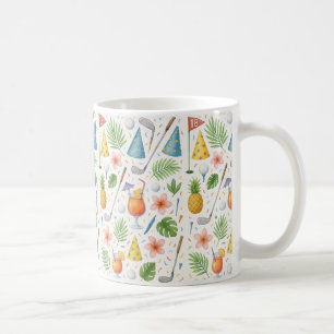 Taza De Café Golf Hawaii temática para regalos hawaianos para g