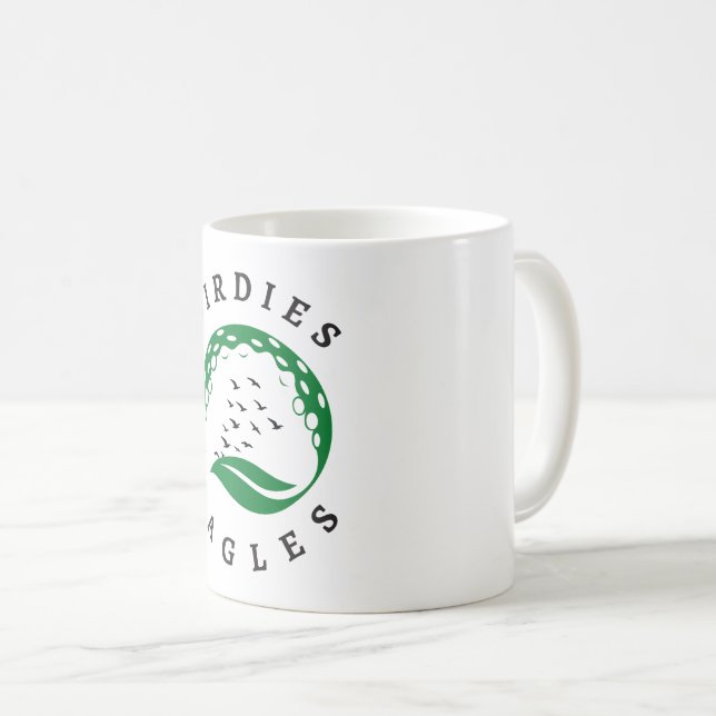 Taza De Café Golf Infusión Birdies Eagles Golf (Anverso derecho)