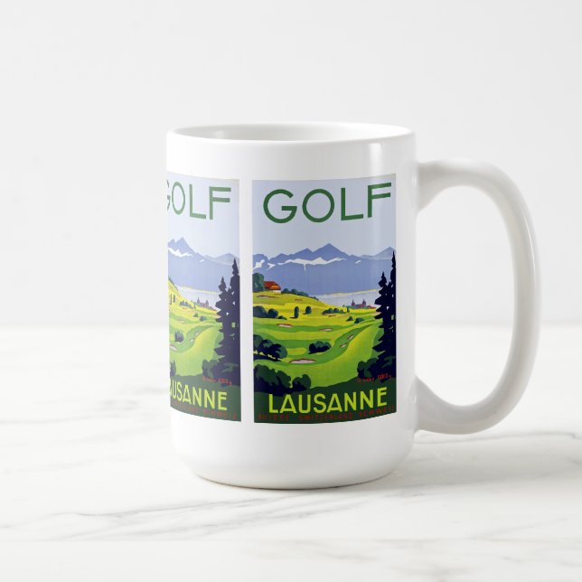 Taza De Café Golf ~ Lausanne (Derecha)