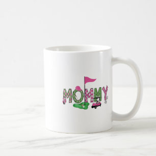 Taza De Café Golf Mami Pink Hole In One Golf Primer Chica de Cu