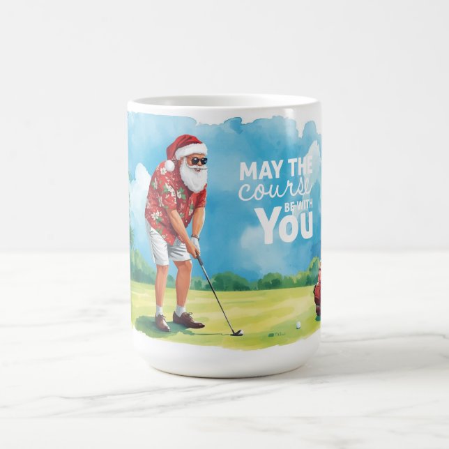 Taza De Café Golf  May the course be with you for Christmas (Centro)