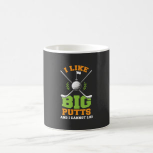 Taza De Café Golf - Me Gustan Los Puts Grandes