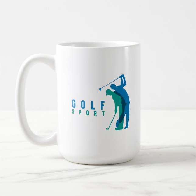Taza De Café Golf | Mug clásico #15 (Izquierda)