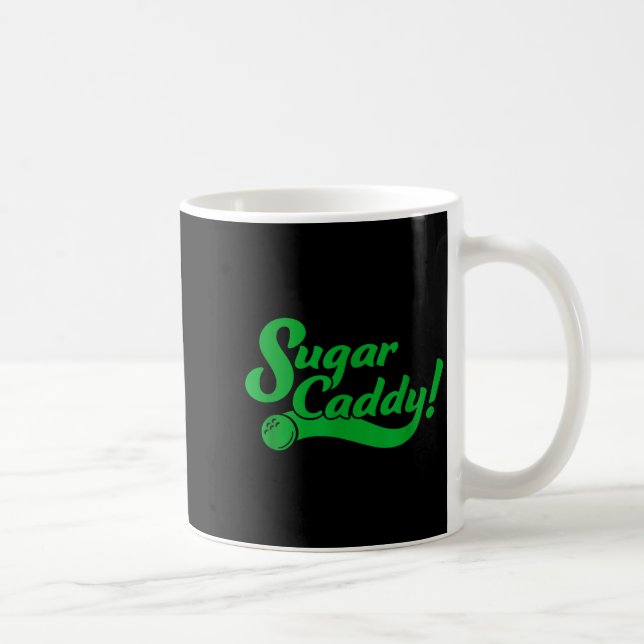 Taza De Café Golf Player Funny Caddy Costume Sugar Caddy Golf T (Derecha)