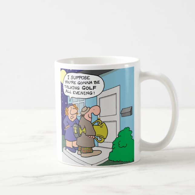 Taza De Café Golf que habla (Derecha)