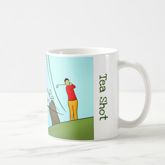 Taza De Café Golf 'Tea Mug' (Derecha)