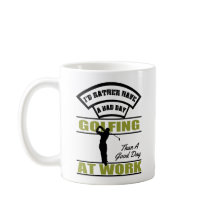 Golf Y Mug De Trabajo