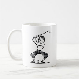 Taza De Café Golfer Mug