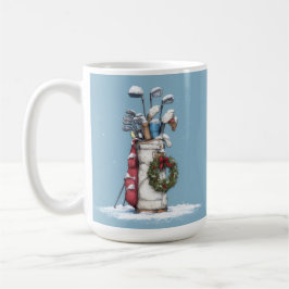 Taza De Café Golfer's Christmas Wish Mug