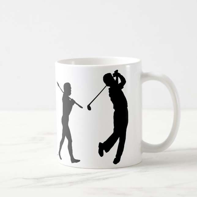 Taza De Café Golfista (Derecha)
