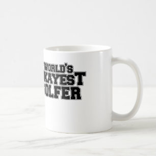 Taza De Café Golfista más okayer del mundo