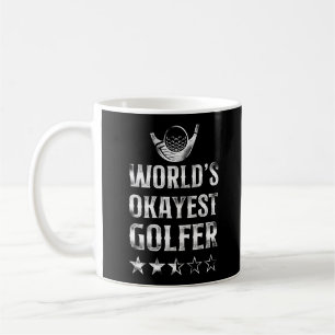 Taza De Café Golfista Okayest Del Mundo Del Golf