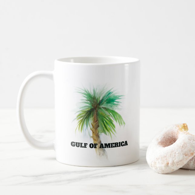 Taza De Café Golfo de América (Con donut)