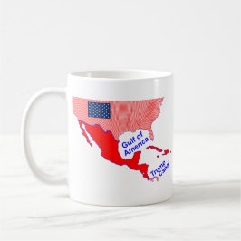Taza De Café Golfo de América, Trump Canal Coffee Mug