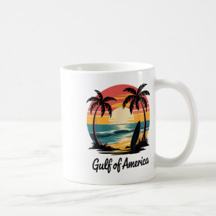 Taza De Café Golfo De Eeuu América Vintage Beach Americas Gulf